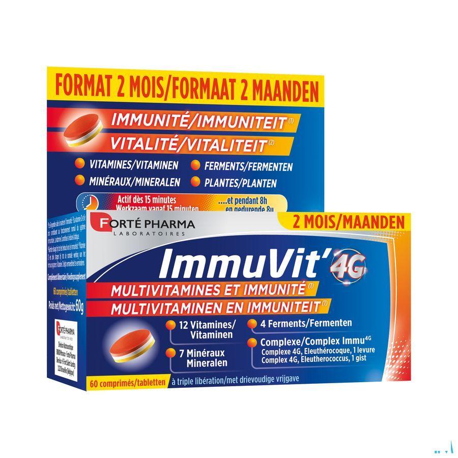 Immuvit 4 gr 2 Maanden Tabl 60