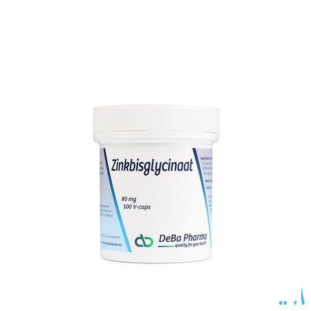 Bisglycinate Zinc 80Mg V-Caps 100 Deba
