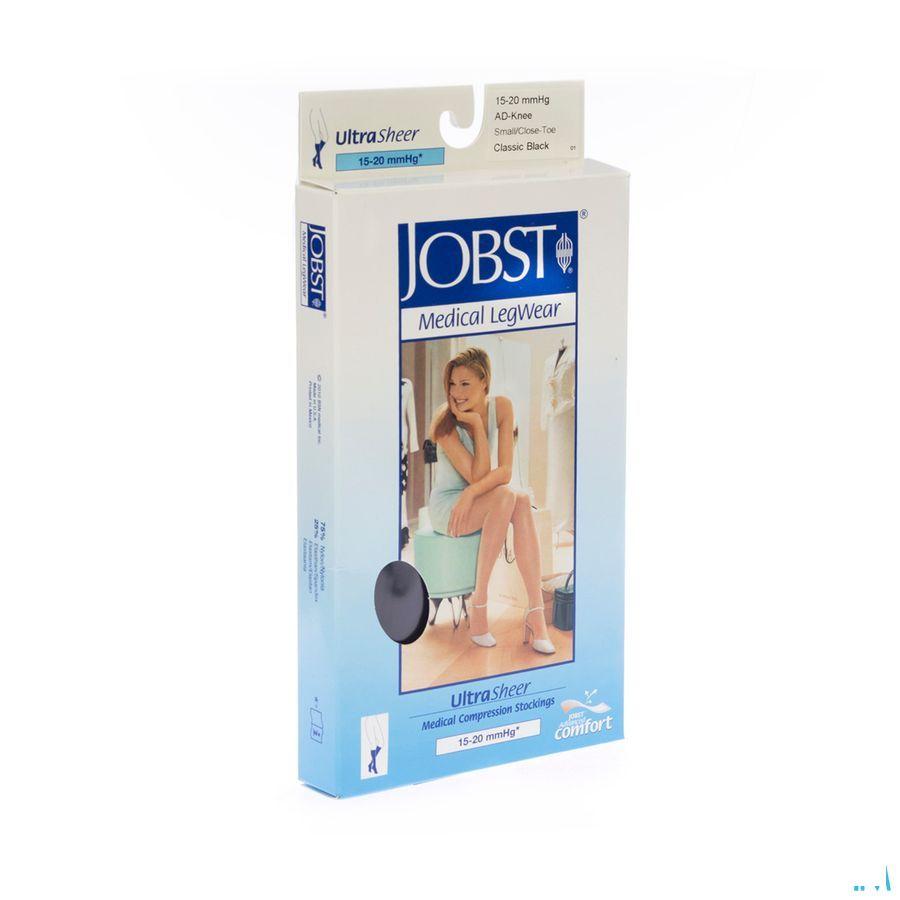 Jobst Ultrasheer Comf.C1 Bas Jarret Cl.Black S
