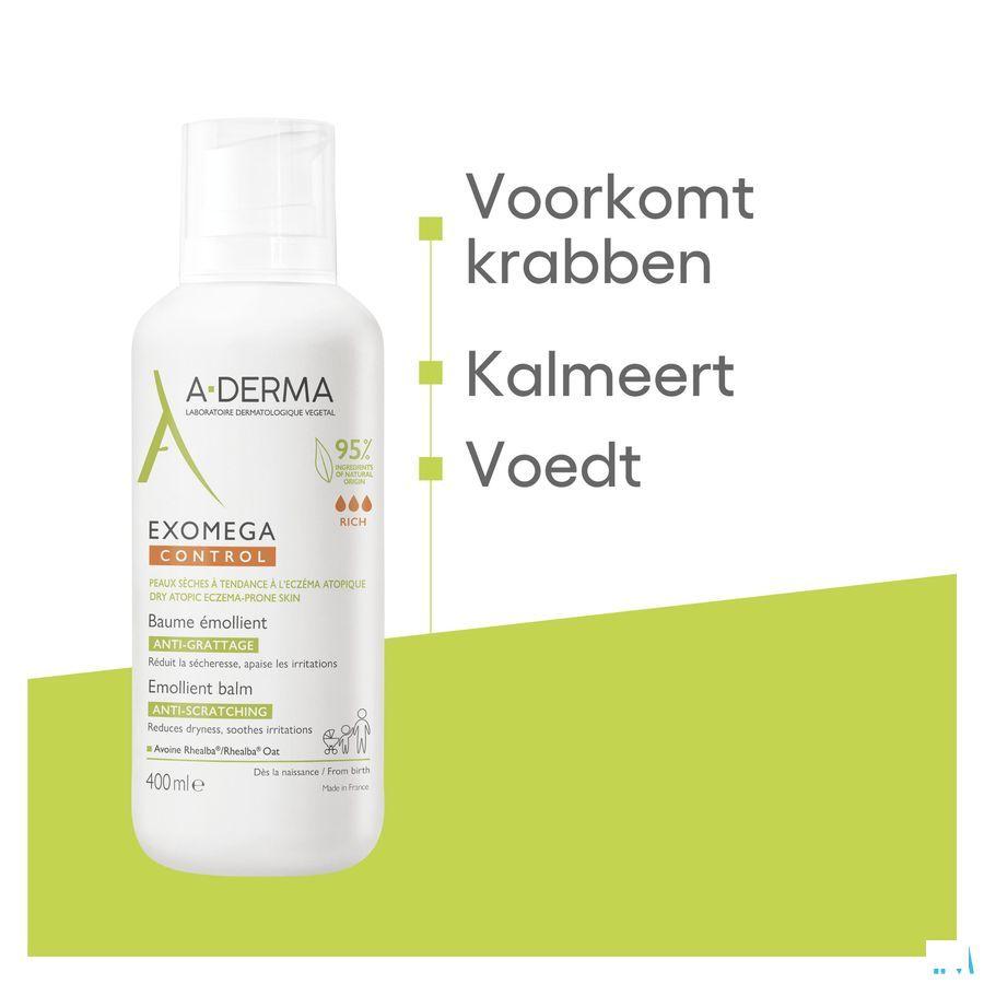 Aderma Exomega Control Baume Emollient 400 ml  -  Aderma