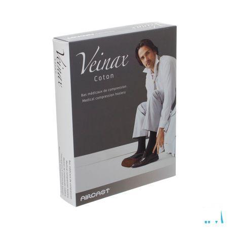 Veinax Chausset.homme Coton 2 Long Bl.marine 2