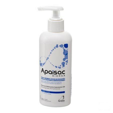 Apaisac Biorga Emuls Nettoyant Hydra. 24h Flacon 200 ml