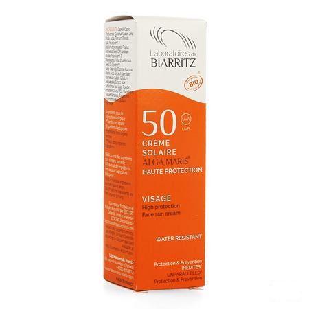 Alga Maris Zonnecreme Gezicht Ip50 50 ml  -  Lab. De Biarritz