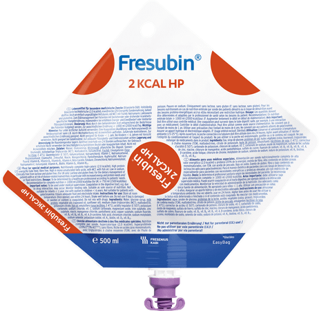 Fresubin 2kcal Hp Easy Bag 500 ml  -  Fresenius Fresubin 2kcal Hp Easy Bag 500 ml  -  Fresenius
