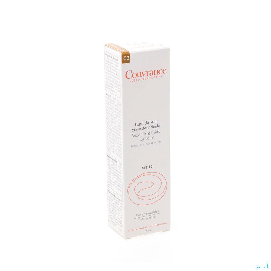 Avene Couvrance Fdt Fluide 03 Sable 30 ml  -  Avene