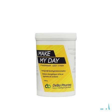 Make My Day Citroen Poeder Oplosbaar 1200 gr  -  Deba Pharma