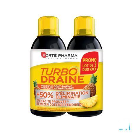 Turbodraine Ananas 2x500 ml  -  Forte Pharma