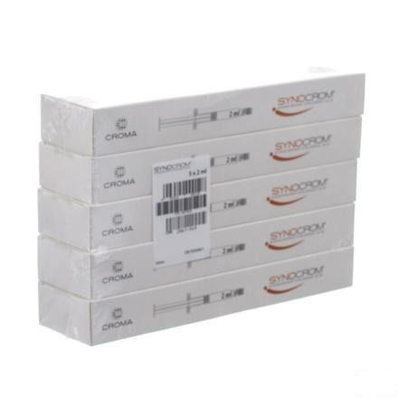 Synocrom Oplossing Ster Intra Artic.injectie 5x2 ml