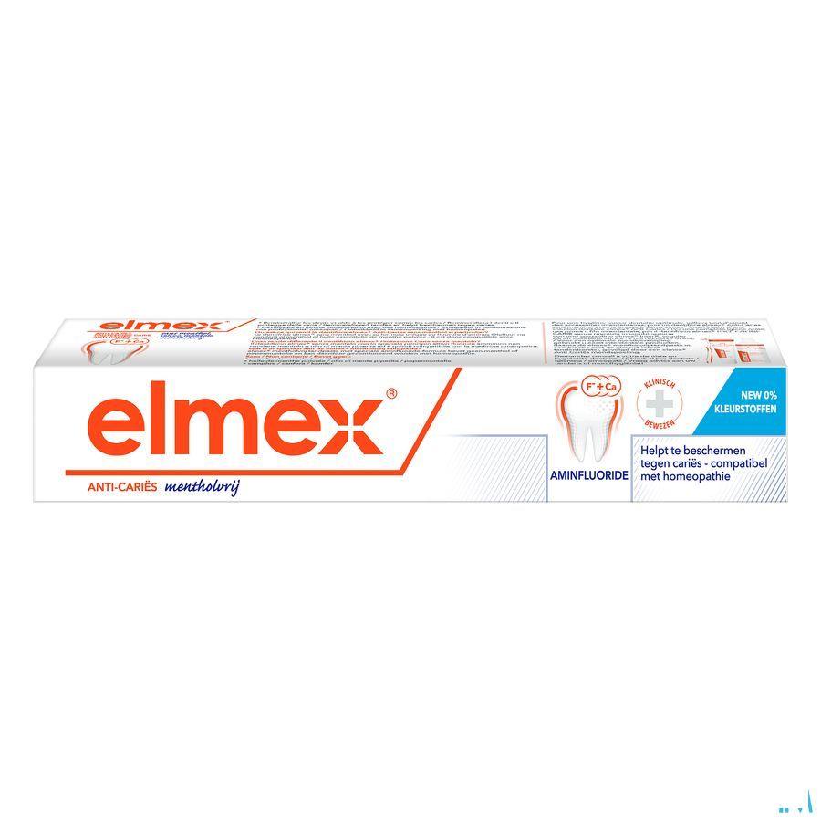 Elmex A/Caries Z/Menthol Tandpasta Tube 75 ml