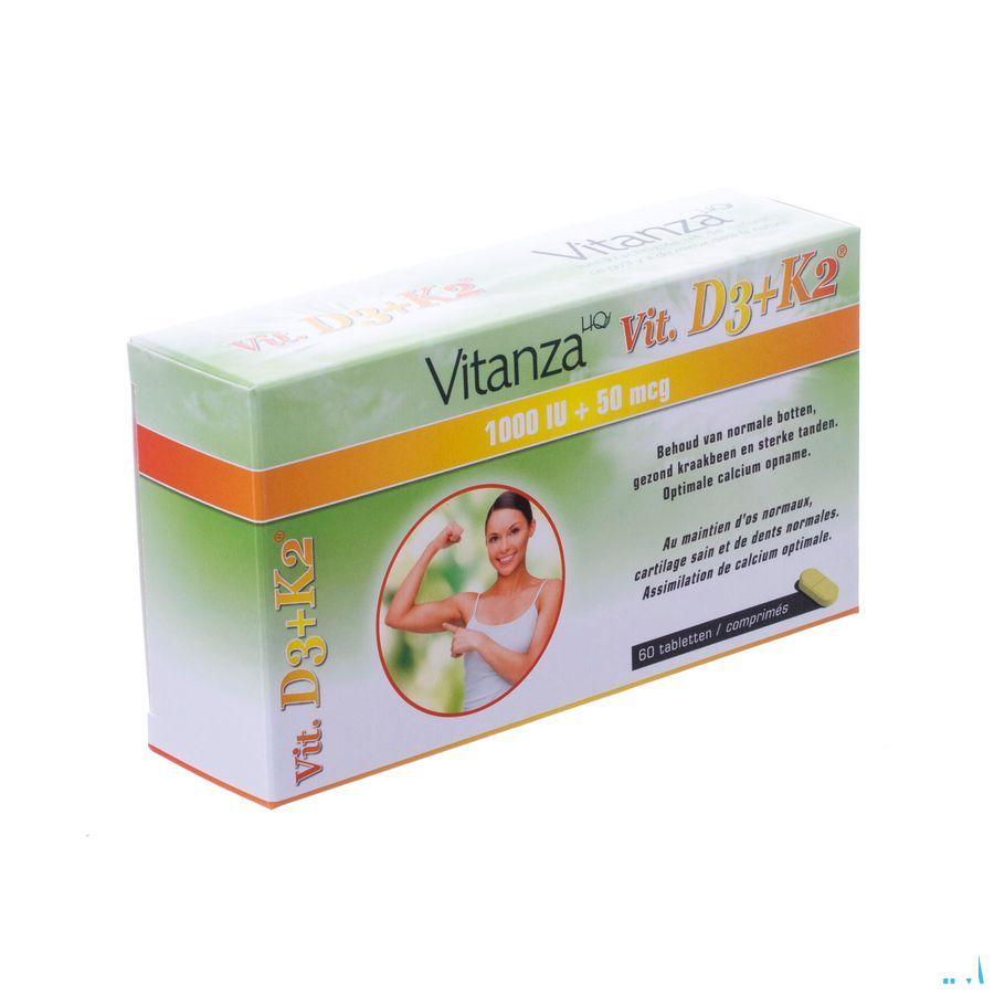 Vitanza Hq Vit D3 + K2 Comprimes 60  -  Yvb