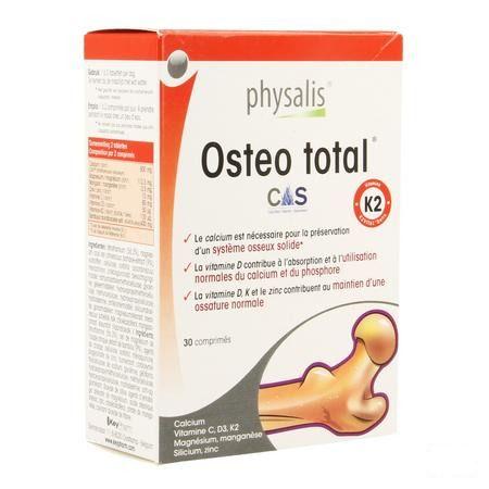Physalis Osteo Total Comprimes 30 2854487  -  Keypharm