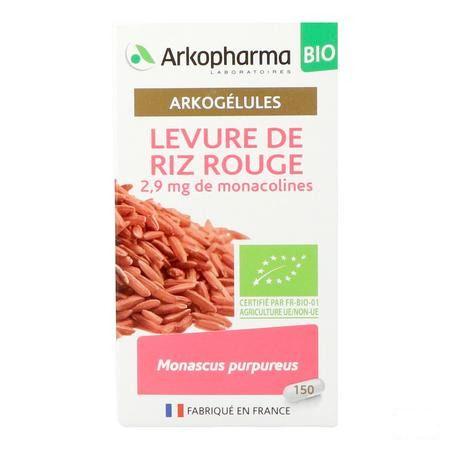Arkocaps Rode Gist Rijst Bio Caps 150 Nf