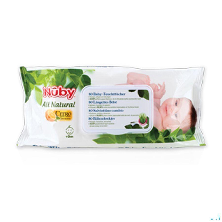 Nuby Nt Lingettes Pour Le Change 80 Lingettes - 0m +   -  New Valmar