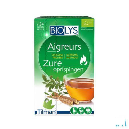 Biolys Curcuma-reglisse Sachets 24  -  Tilman