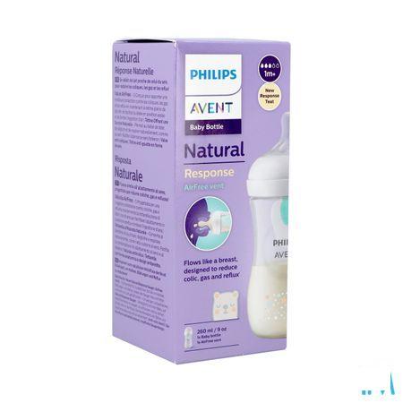 Philips Avent Natural Airfree Zuigfles Beer 260 ml