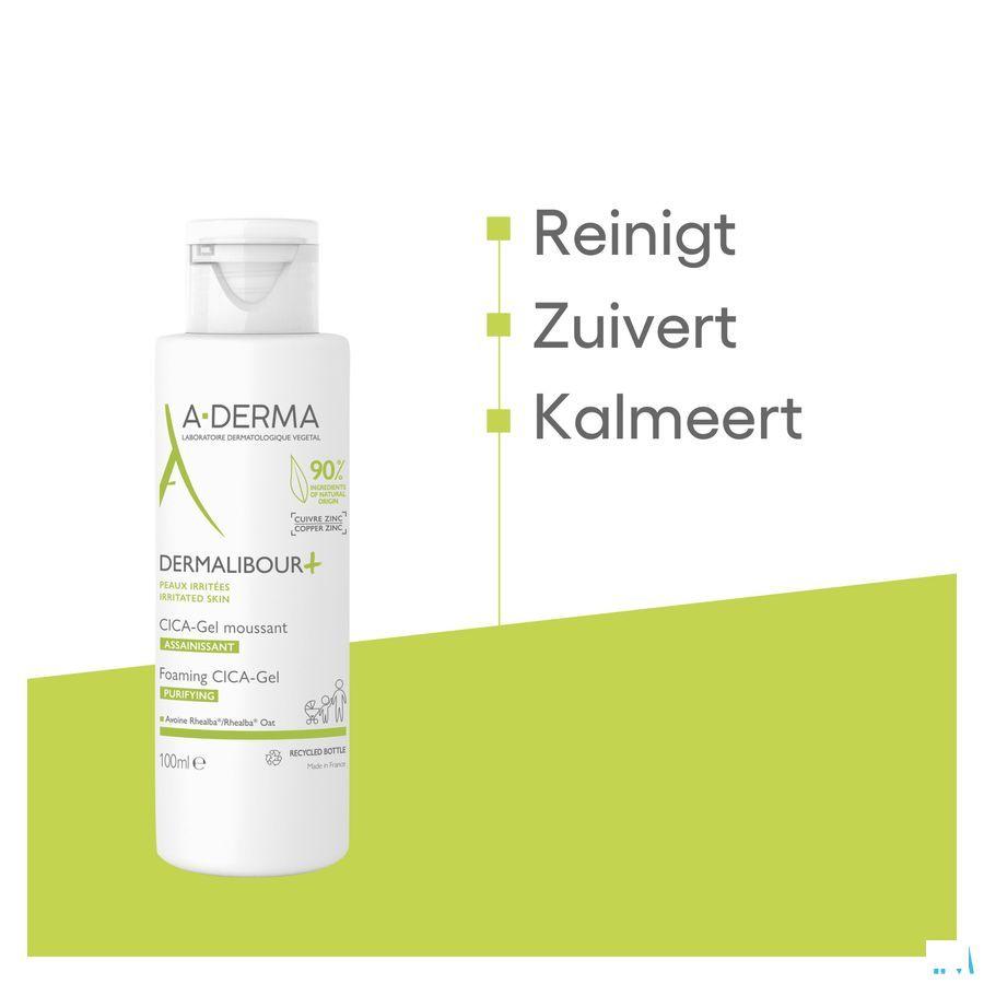 Aderma Dermalibour+ Cicagel Schuimend 100ml  -  Aderma