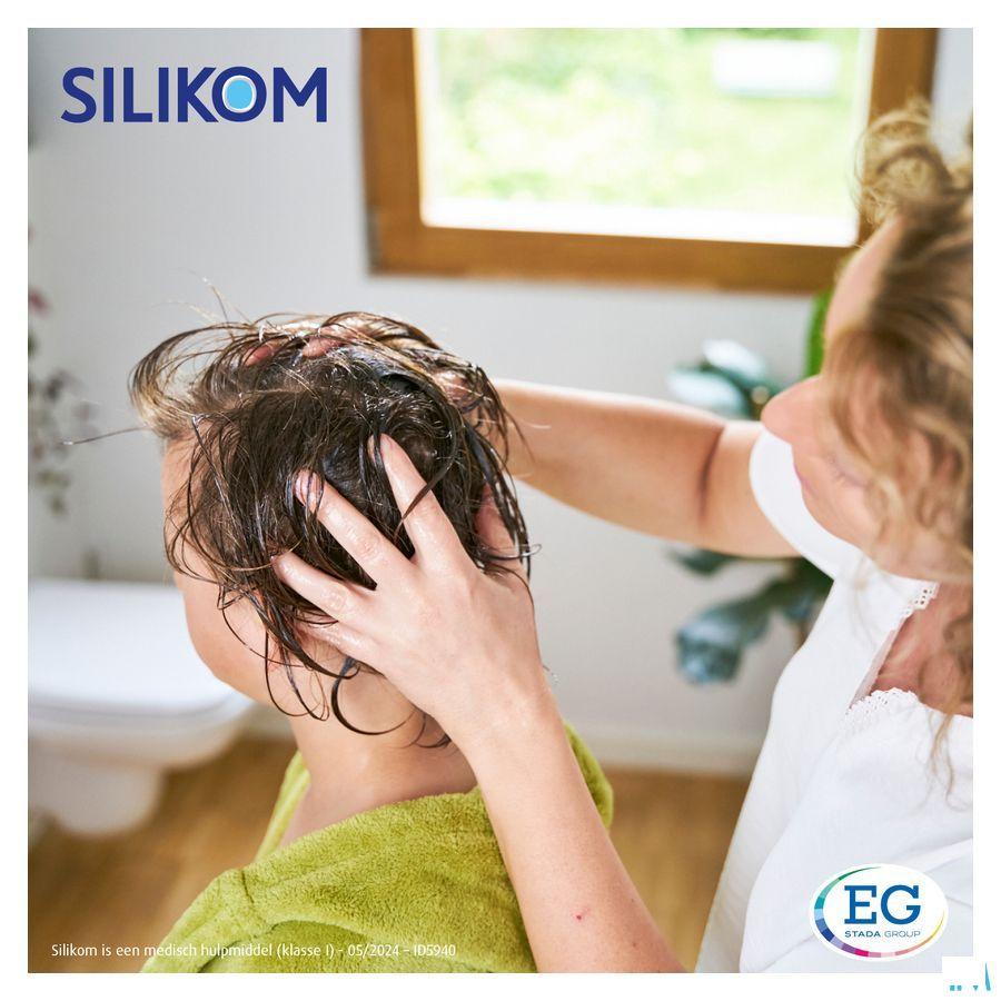 Silikom Once Shampooing Contre Poux&lentes 200 ml  -  EG