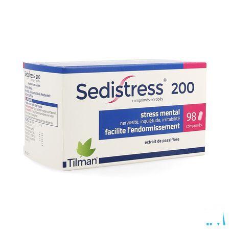 Sedistress 200 Omhulde Tabletten 98  -  Tilman