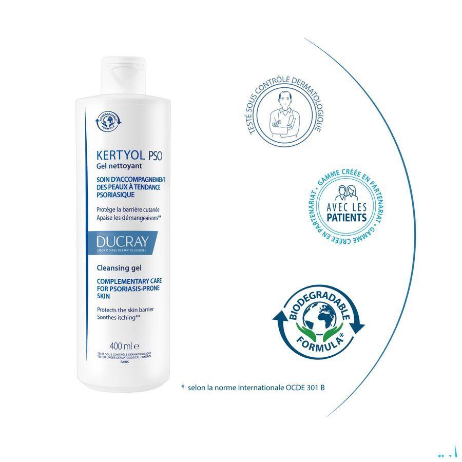 Ducray Kertyol Pso Reinigende Gel 400ml  -  Ducray 