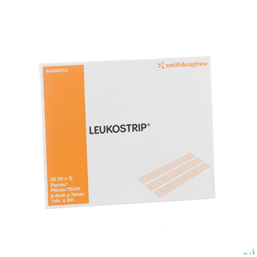 Leukostrip 6,4mmx 76mm 3 Strips 10 66002952  -  Smith Nephew