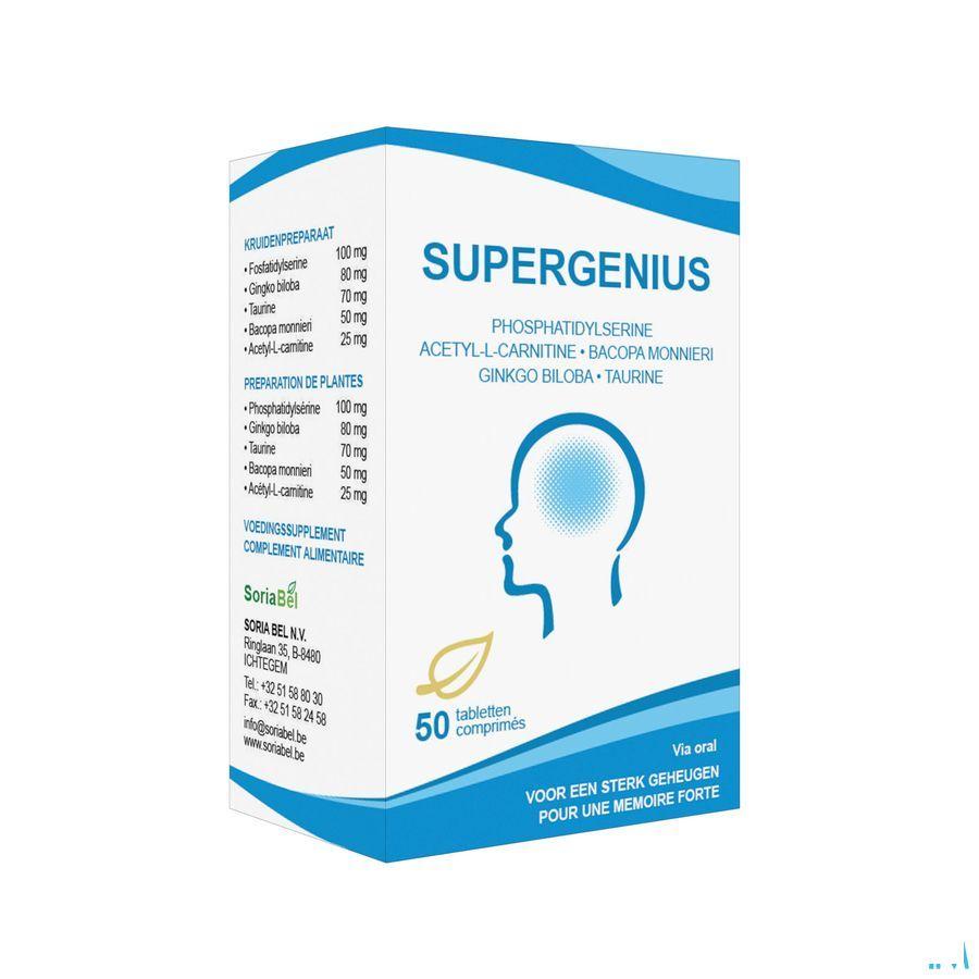Soria Supergenius 50 Tabletten  -  Soria Bel