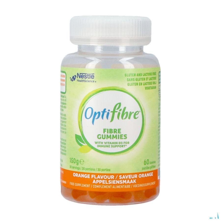 Nestle Optifibre Fibre Orange Gommes 60