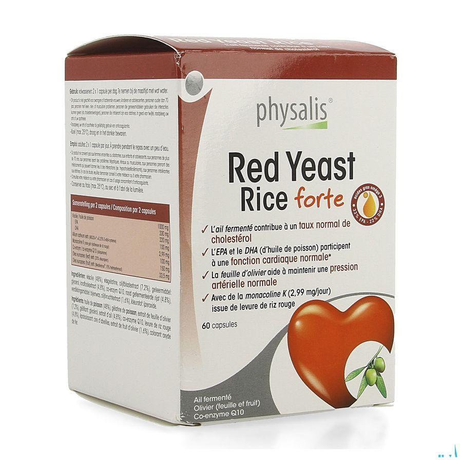 Physalis Red Yeast Rice Forte Caps 60
