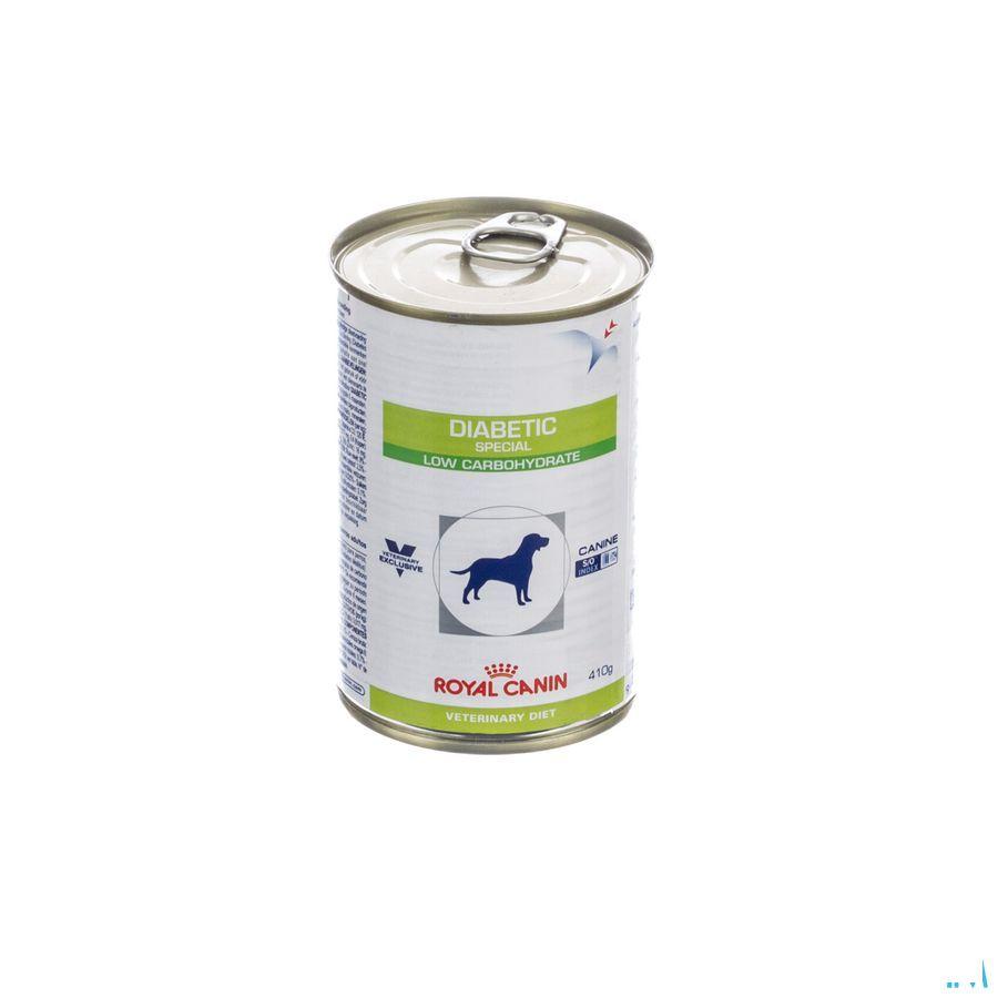 Vdiet Diabetic Low Carb Canine 12x410 gr  -  Royal Canin