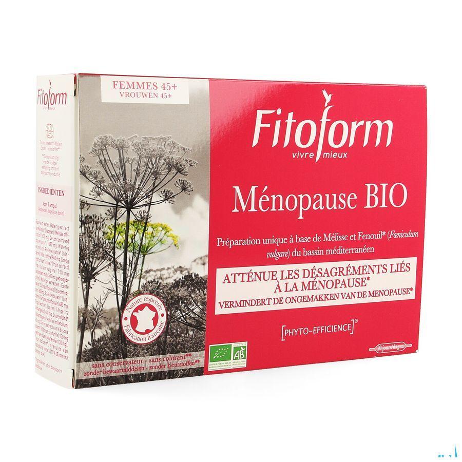 Menopause Bio Ampullen 20x10 ml Holistica  -  Bioholistic Diffusion