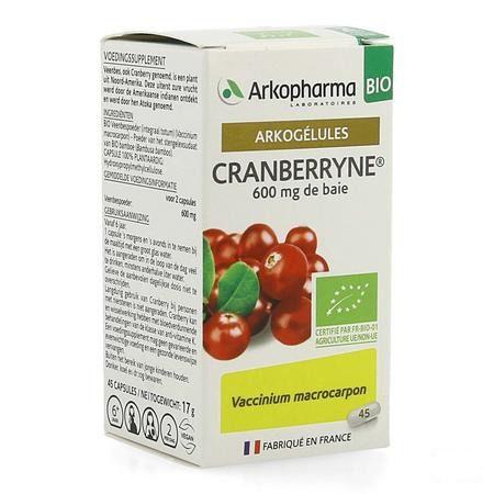 Arkocaps Cranberryne Bio Caps 45  -  Arkopharma