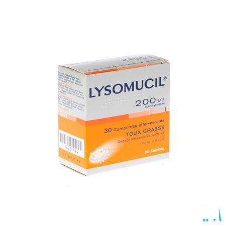 Lysomucil 200 Comp Eff 30 X 200 mg