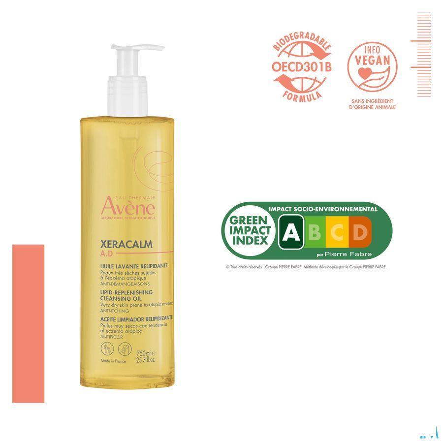 Avene Xeracalm A.D. Wasolie Relipiderend 750 ml