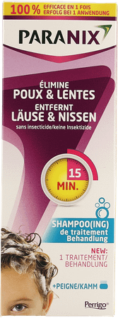 Paranix Behandelingsshampoo 200 ml + Kam