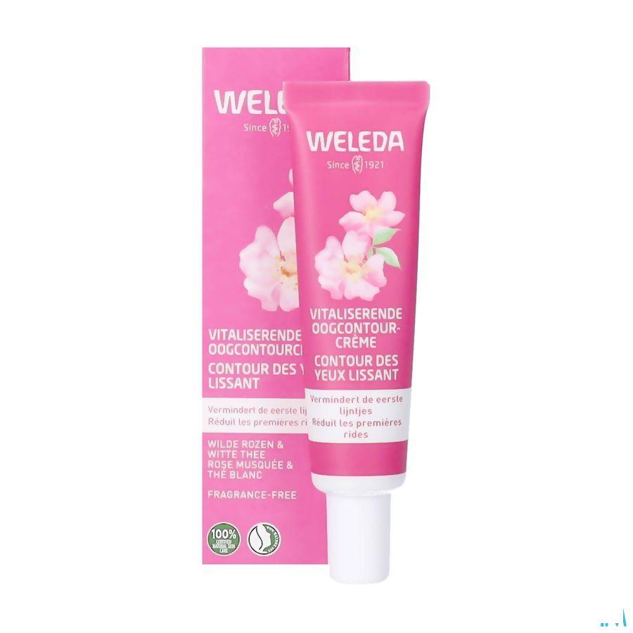 Weleda Cont.Yeux Lissant Rose Musq.&The Blanc 12 ml  -  Weleda