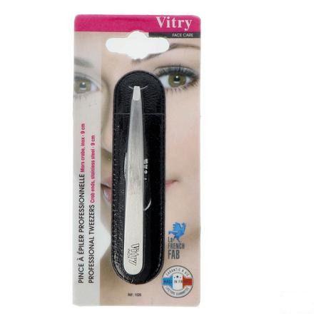 Vitry Classic Epileerpincet Prof Krab Satin 1026  -  Vitry
