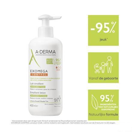 Aderma Exomega Control Emol. Melk 400 ml  -  Aderma