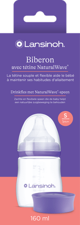 Lansinoh Zuigfl + Speen Nat Wave 75460 1 Lansinoh Zuigfl + Speen Nat Wave 75460 1