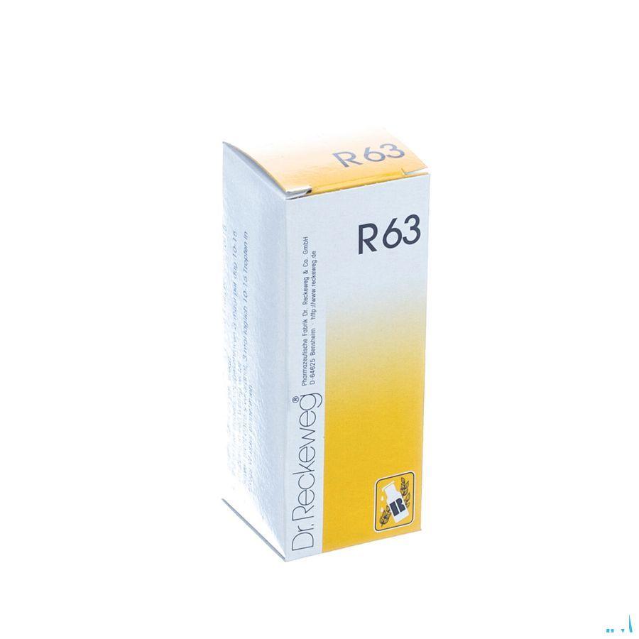 Reckeweg Dr. R63 Druppels 50 ml  -  Nut-Hom-Phyt