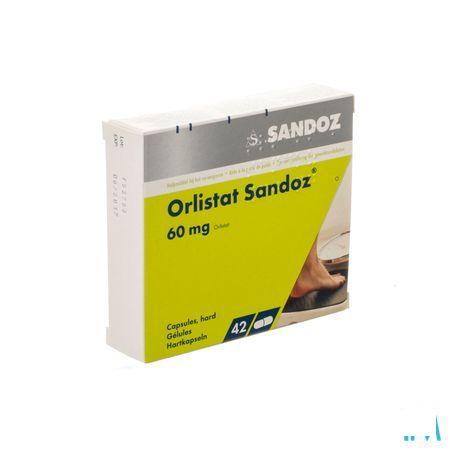 Orlistat Sandoz Capsule Dure 42 X 60 mg 