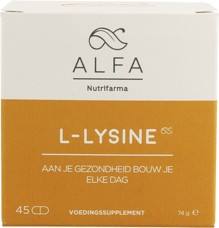 Alfa L-lysine 1000 mg Tabletten 45  -  Nutrifarma