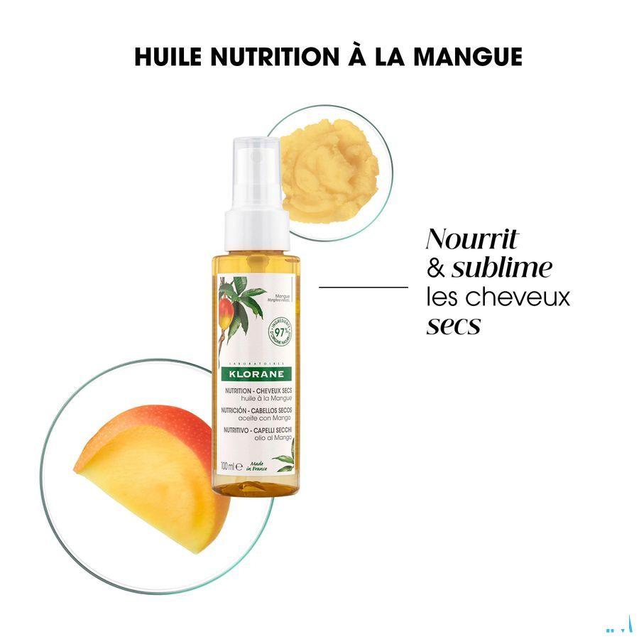 Klorane Capilaire Olie Mango 100 ml