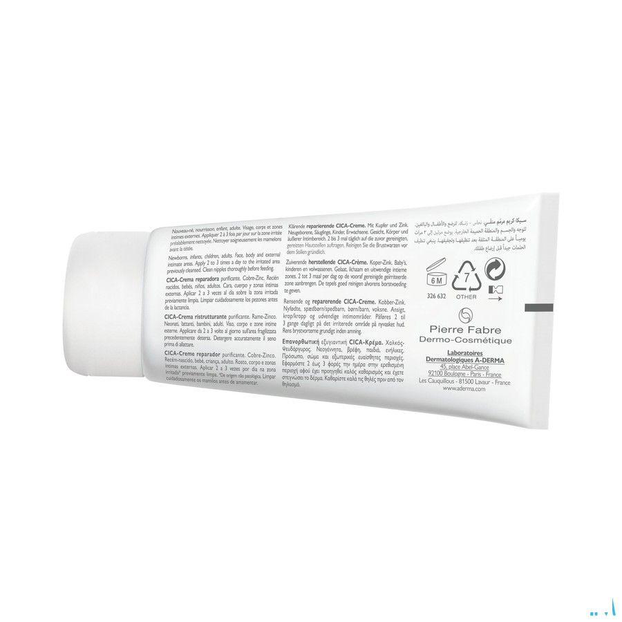 Aderma Dermalibour+ Cicacreme Reparatrice 100ml  -  Aderma