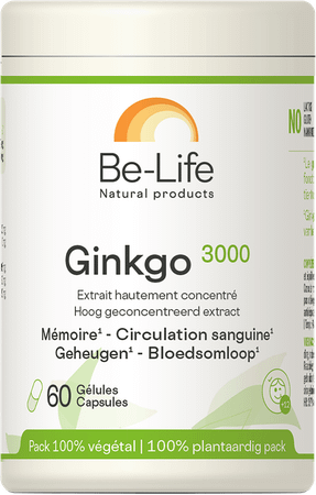 Gink-go 3000 Be Life Capsule 60  -  Be-Life