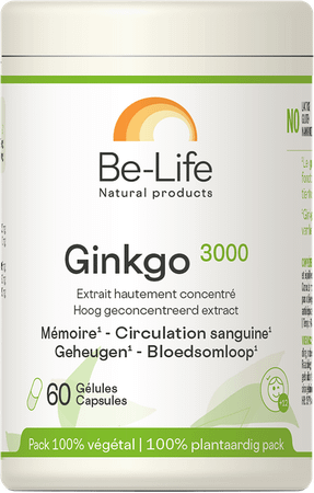 Gink-go 3000 Be Life Capsule 60  -  Bio Life