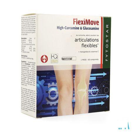Fytostar Flexi Move Curcumine + Glucosam. Tabletten 60  -  Ocebio