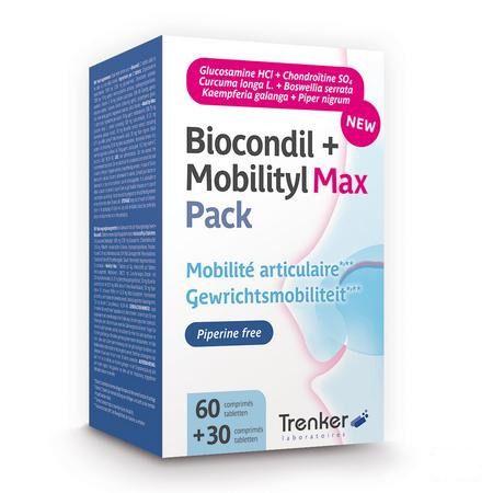 Biocondil Mobilityl Max Comp 60 + Caps 30  -  Trenker